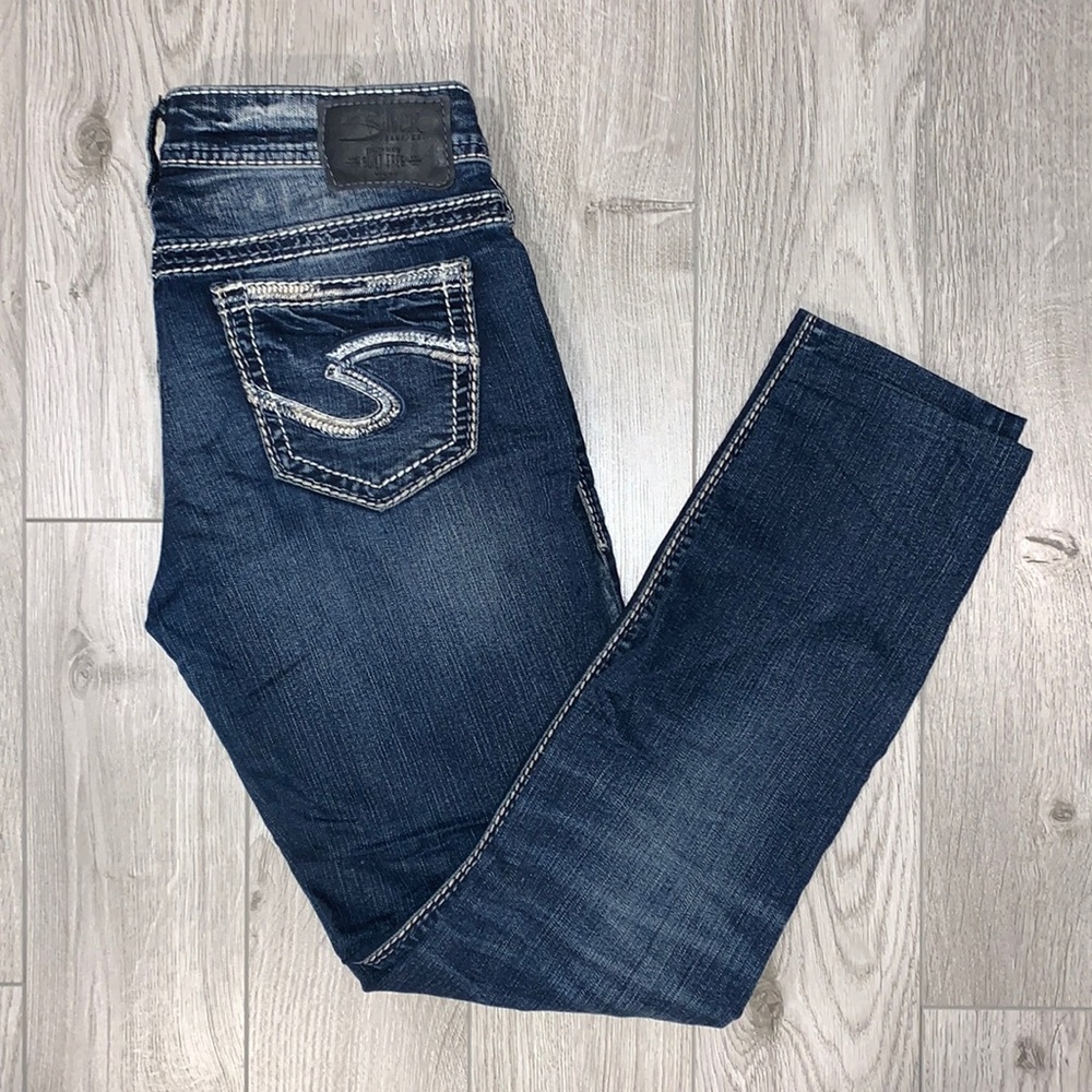 Silver Aiko Jeans Size 26